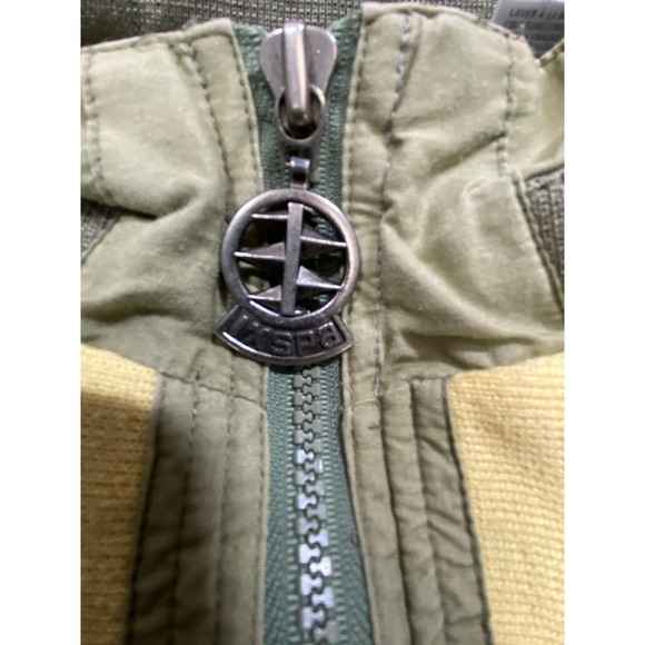 Vintage IXSPA Jamie Sadock Womens 2pc Bomber Jacket Cargo Pants Set Olive S - Picture 2 of 16